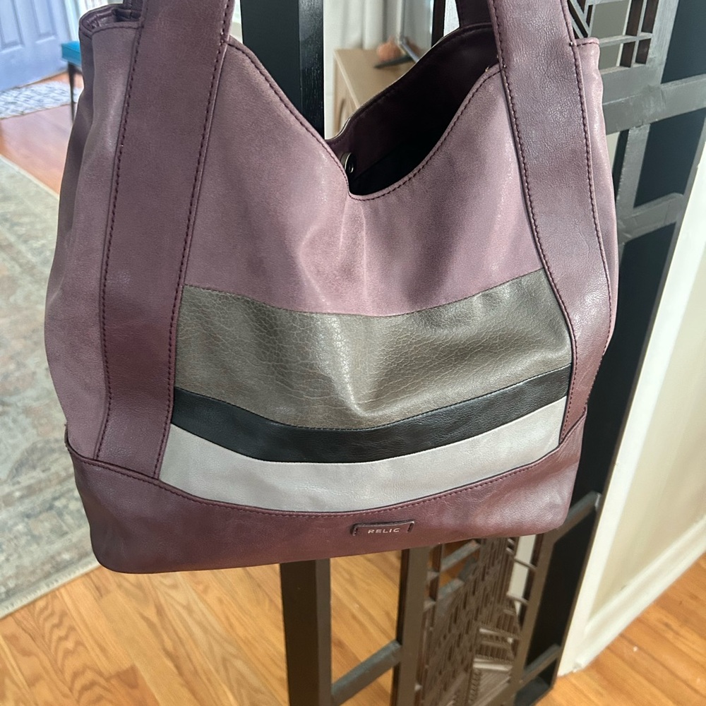 Relic Women's Tote Bag in Purple and Gray